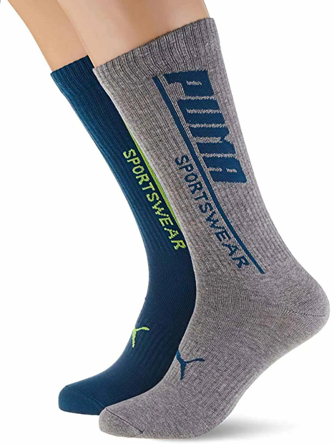 Calzini da uomo Calzini Puma Seasonal Sportwear Verde 43-46