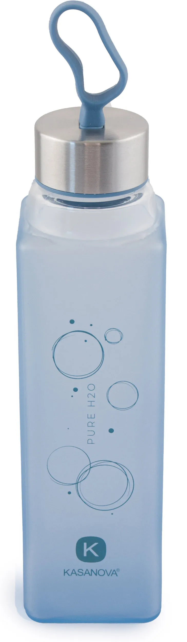 Fľaša kasanova pure bottiglia 420ml modrá modrá