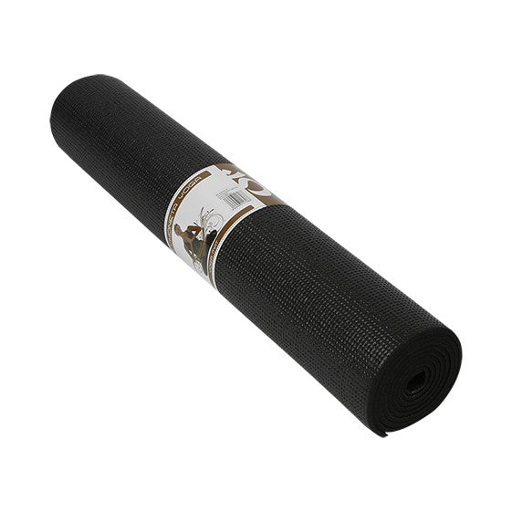 Mat Pilates/yoga Softee Deluxe Dikte 4mm Zwart