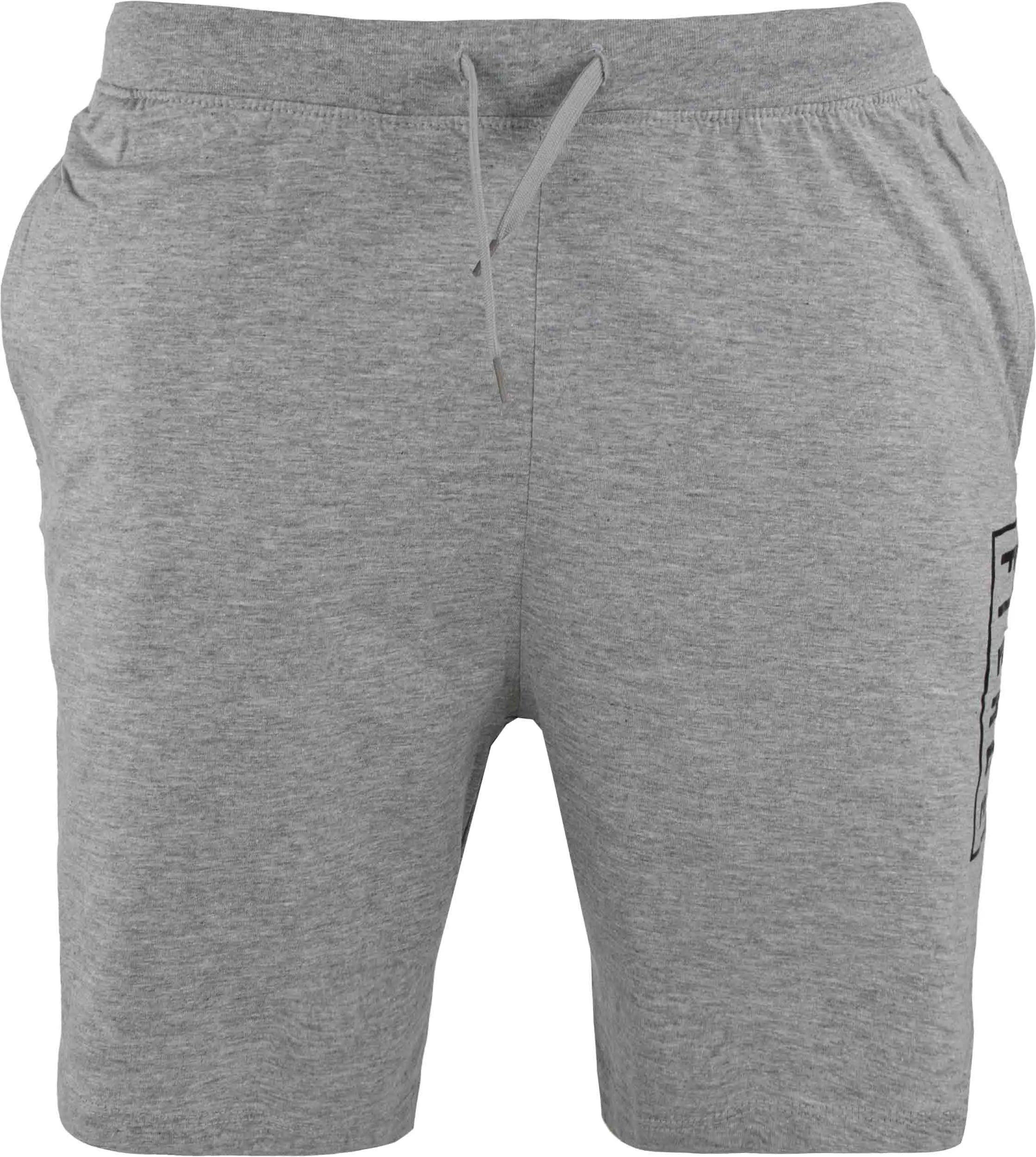 Pantalón corto de hombre athl. dpt sigfrid melange gris m