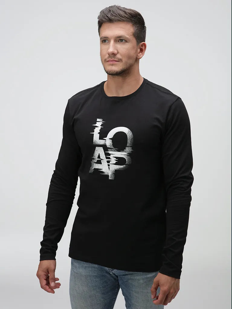 Herren-T-Shirt Loap Altron Schwarz