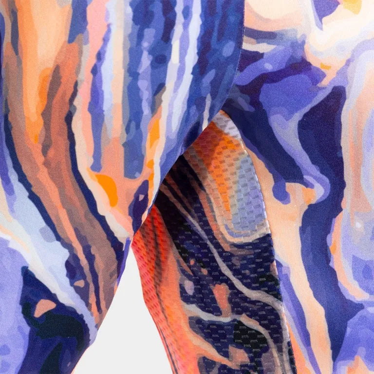 Cykeltrøje joma crono cykellilla sort fia m