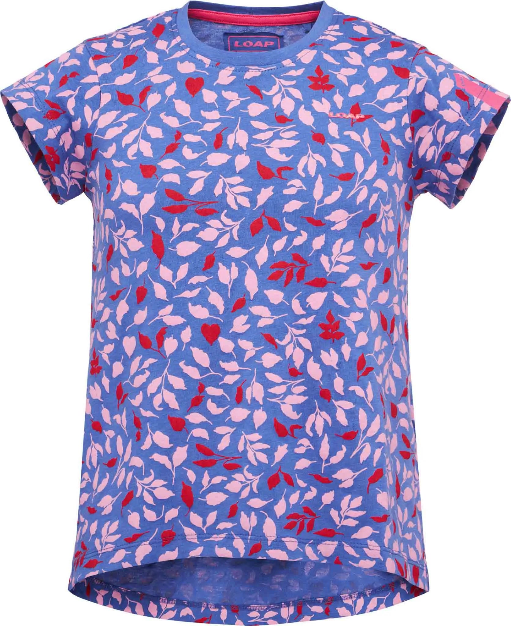 Kinder-T-Shirt Loap Besdena Blau 158-164