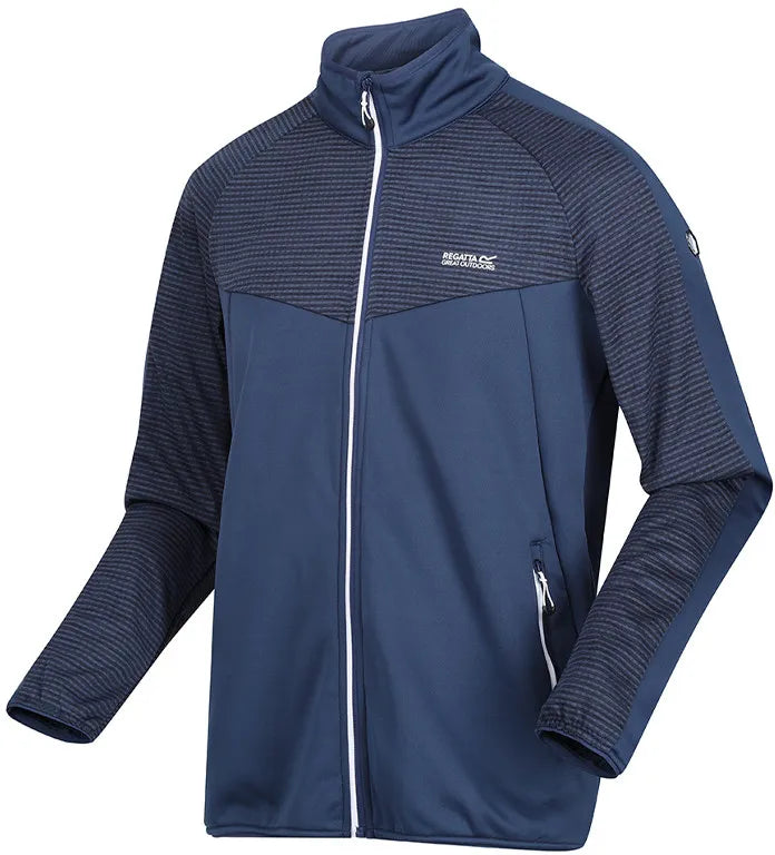 Hanorac pentru bărbați Regatta Men Yare Vi Extol Stretch Softshell Jacket Admir Blue