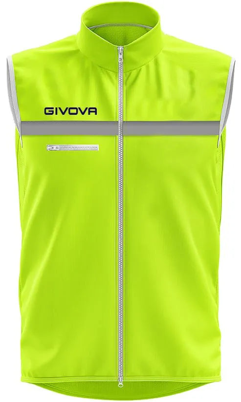 Reflective Training Vest Givova Senior Yellow Uni Yellow