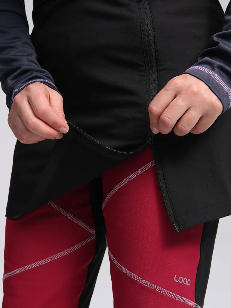Isolierter Damenrock Loap Urkiss Schwarz XS