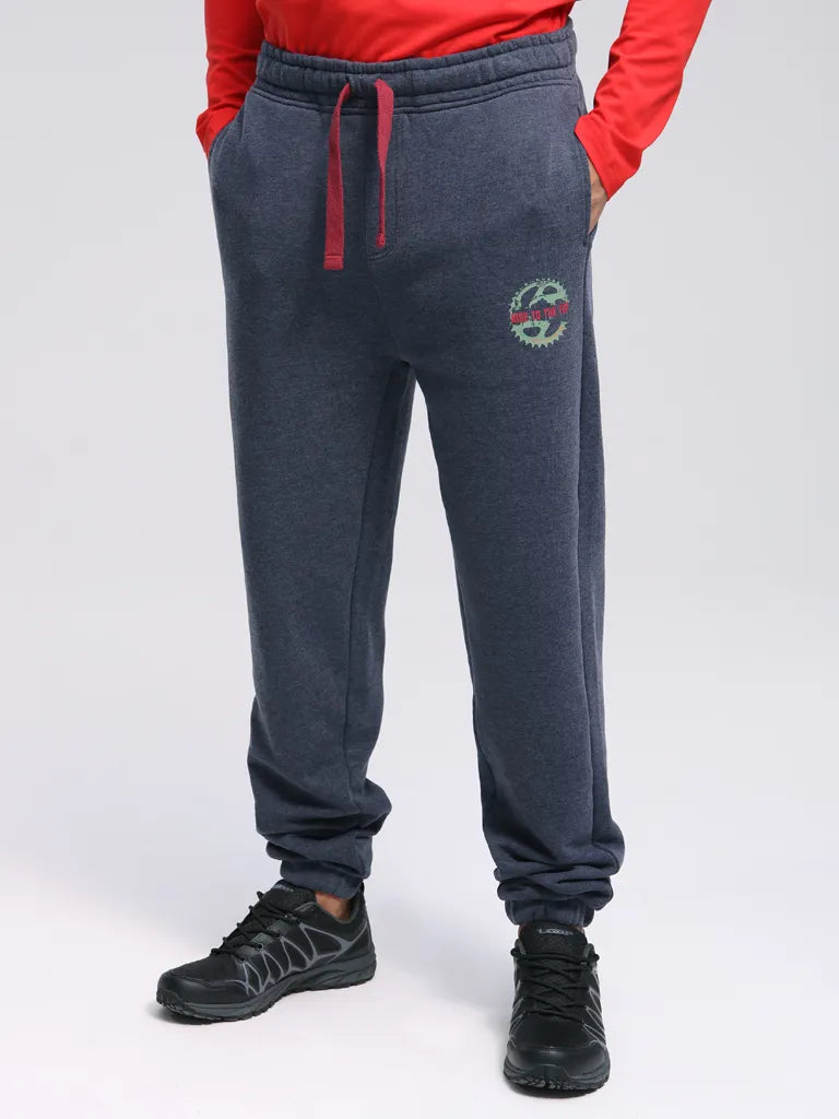 Calça de moletom masculina Loap Edikant Azul