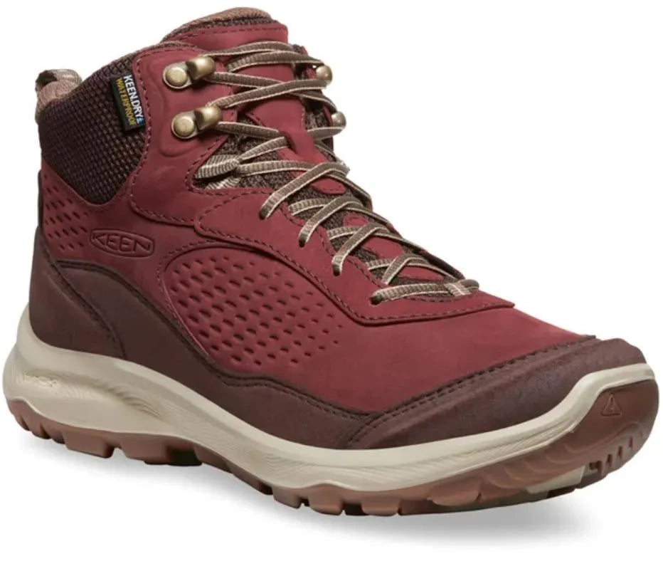 Dámske kožené topánky keen wmns terradora explorer mid wp andorra/java brown 38
