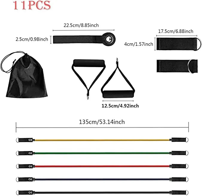 Sraith de 5 bhanda rubair neart le láimhseáil meascán greentreen