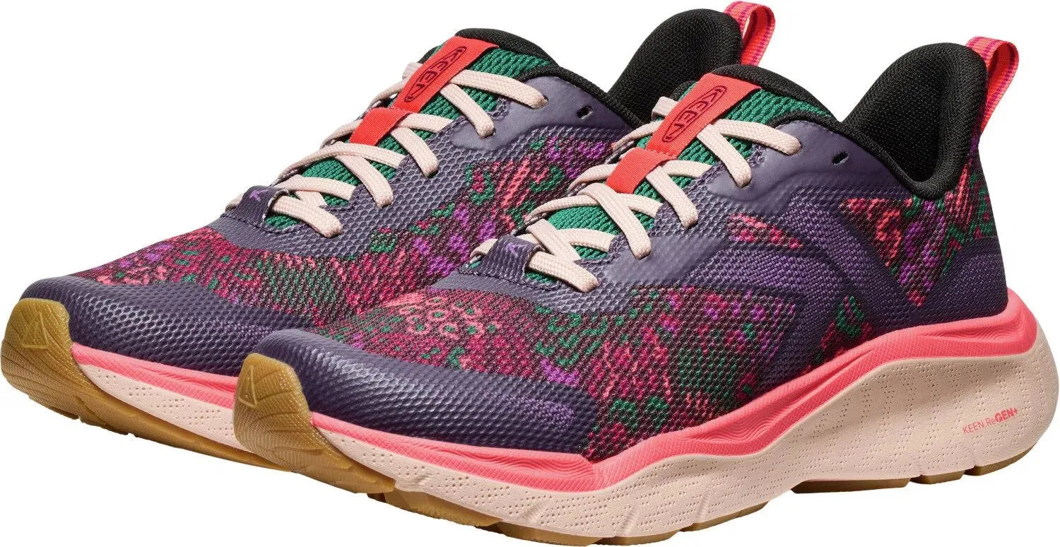 Damenschuhe Keen Wmns Leiki Speed plum Perfect/floral Purple