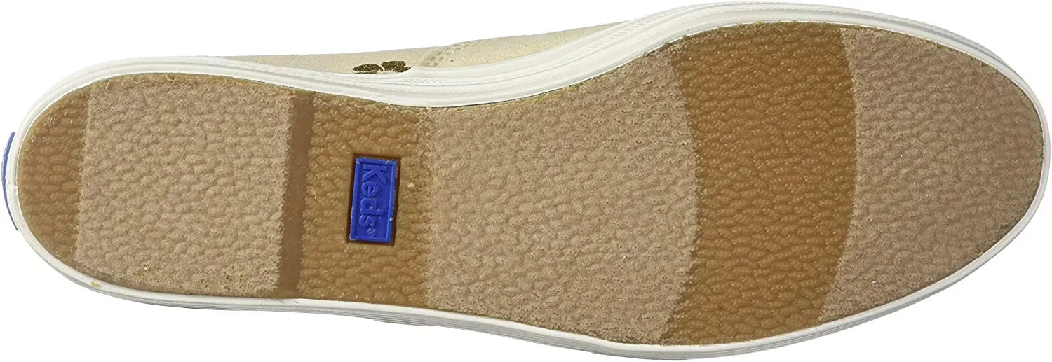 Zapatos De Mujer Keds Wms Triple Kick Hibiscus Natural Beige