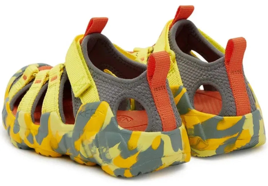 Bróga leanaí Keen jr hyperport h2 tráthnóna sabhaircín/cruach liath buí 31