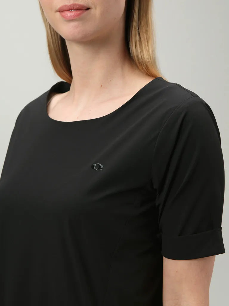 Damekjole sløjfe ubdena sort xl