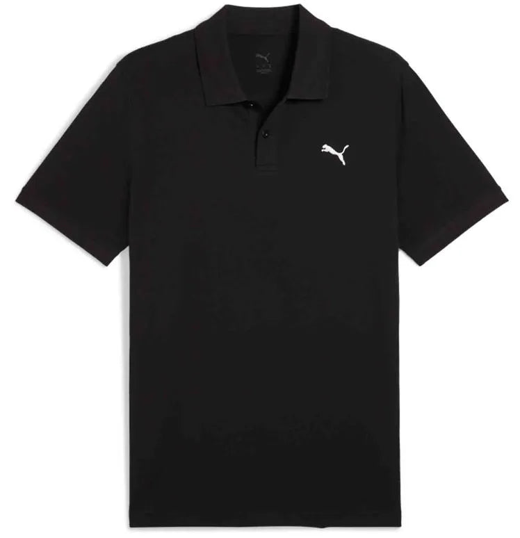 Púma Ess Pique Polo T-léine Dubh 2xl