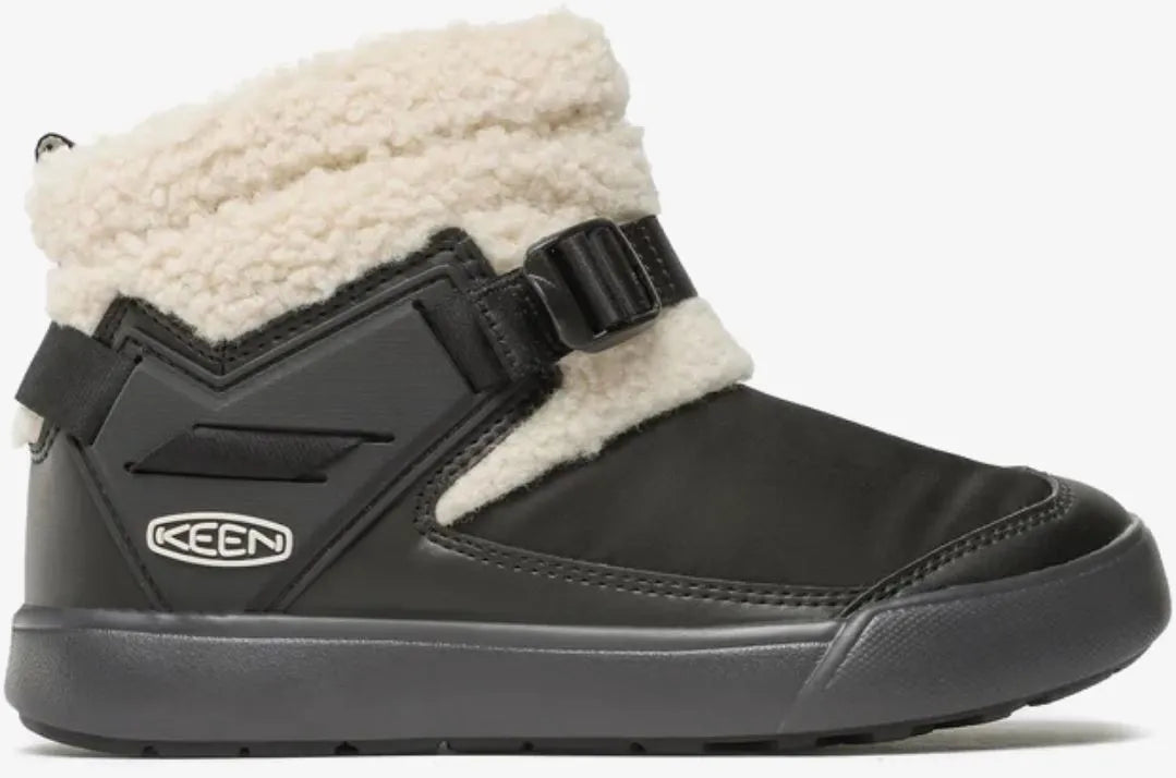 Cizme de iarnă de damă Keen Wmns Hoodromeo Mini Negru/mesteacăn Negru/bej