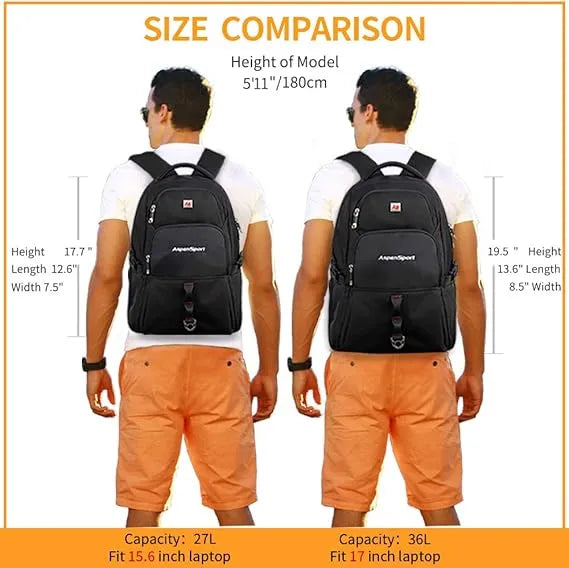 Backpack Aspensport Backpack 29 L Black