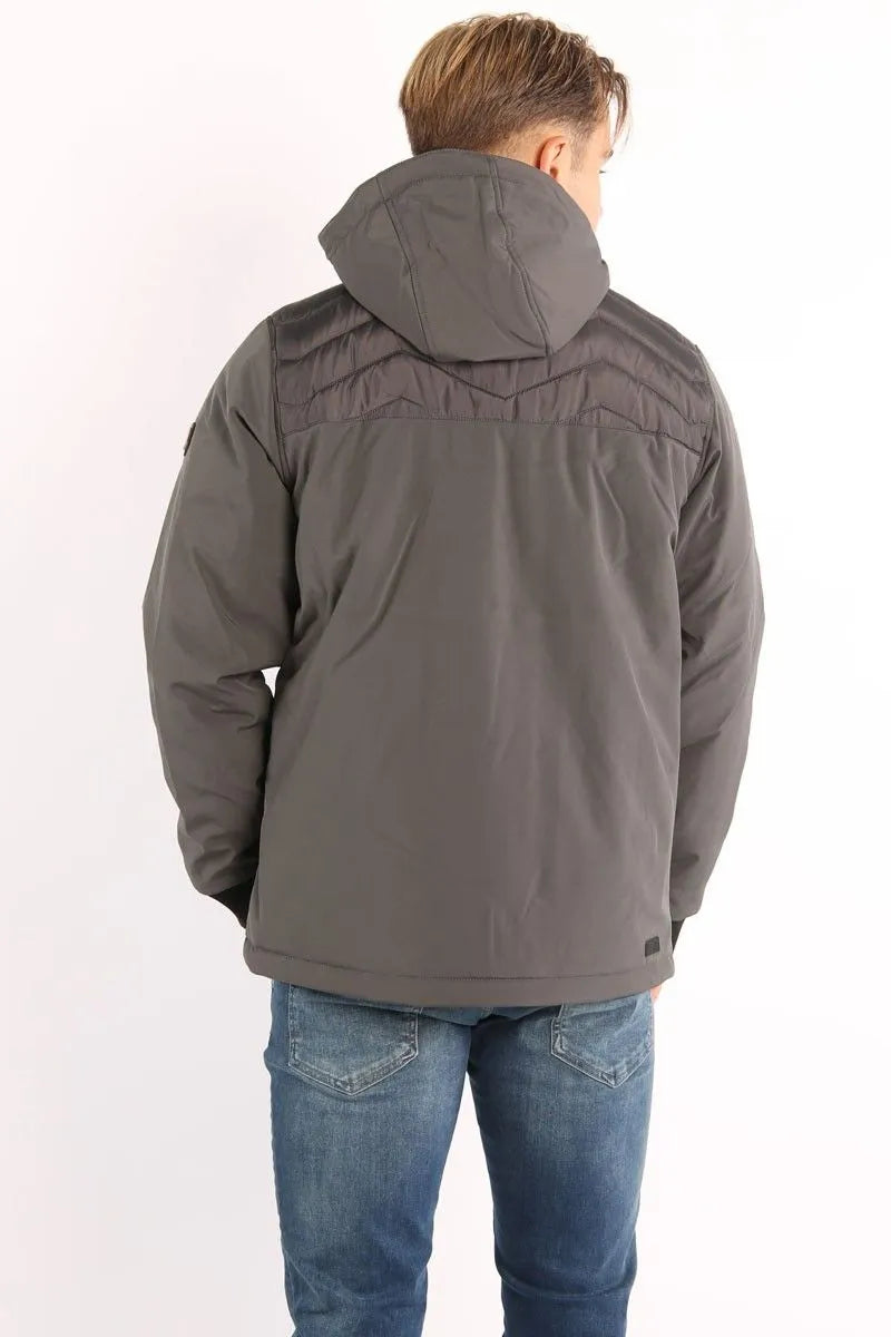 Herren Winterjacke Kjelvik Men Iven 41 Antra Grey