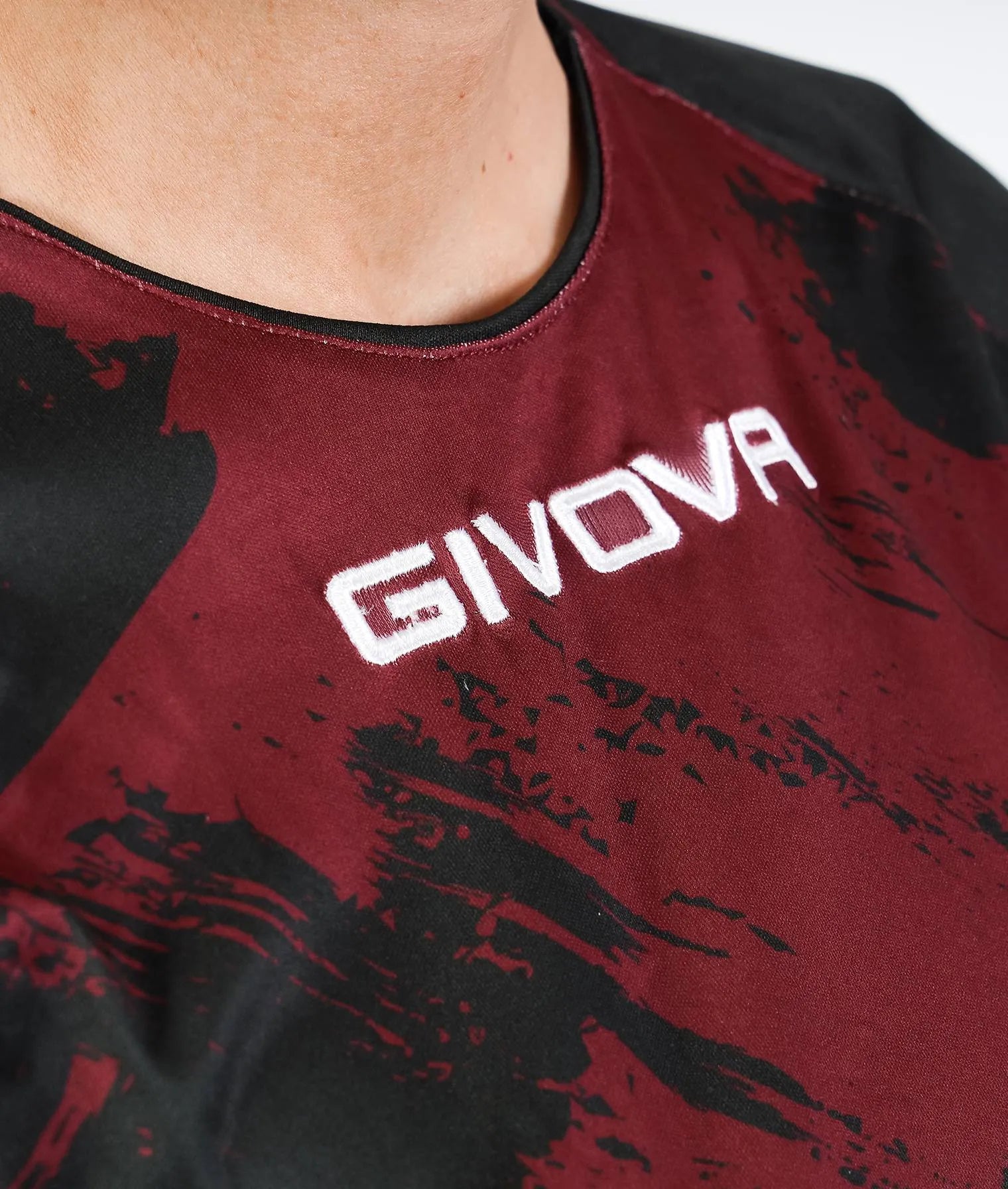 Givova Art Interlock Grenade-черна спортна тениска