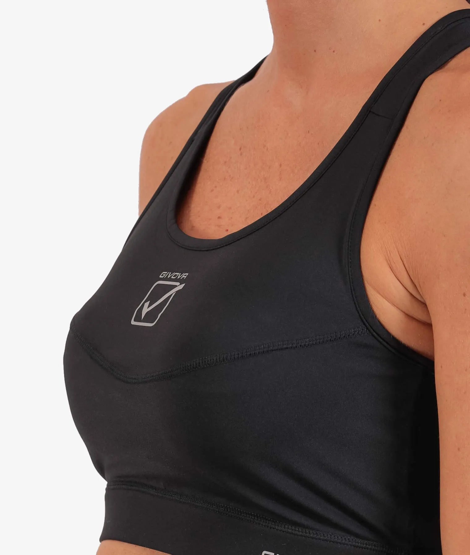 Sport-BH Givova Top Donna Schwarz