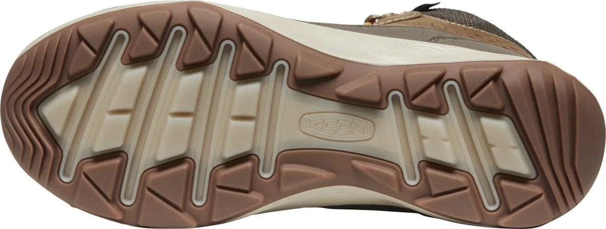 Pantofi din piele de damă Keen Wmns Terradora Explorer Mid Wp Canteen/curry Brown