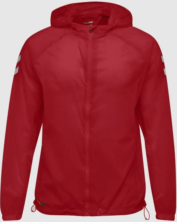 Huel en's tech ove functional light weight jacket red - M