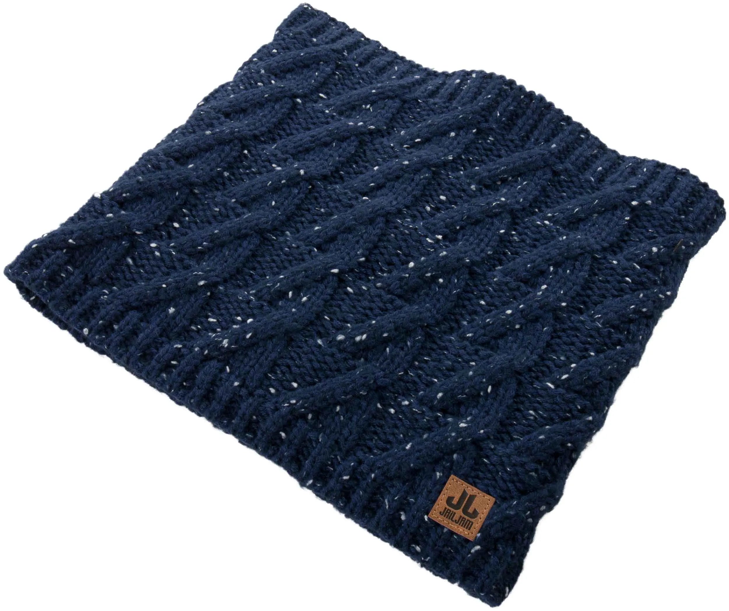 Czapka z pętelką Jail Jam Braies unisex perłowo-granatowa