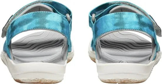 Keen Jr Elle Backstrap Sea Mosse-fjord Blue Kids Sandals