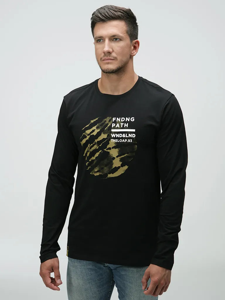 Men's T-shirt Loap Aldar Black 2xl