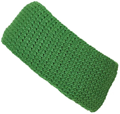 Bandeau d'hiver Jn Bandeau au crochet fin Vert