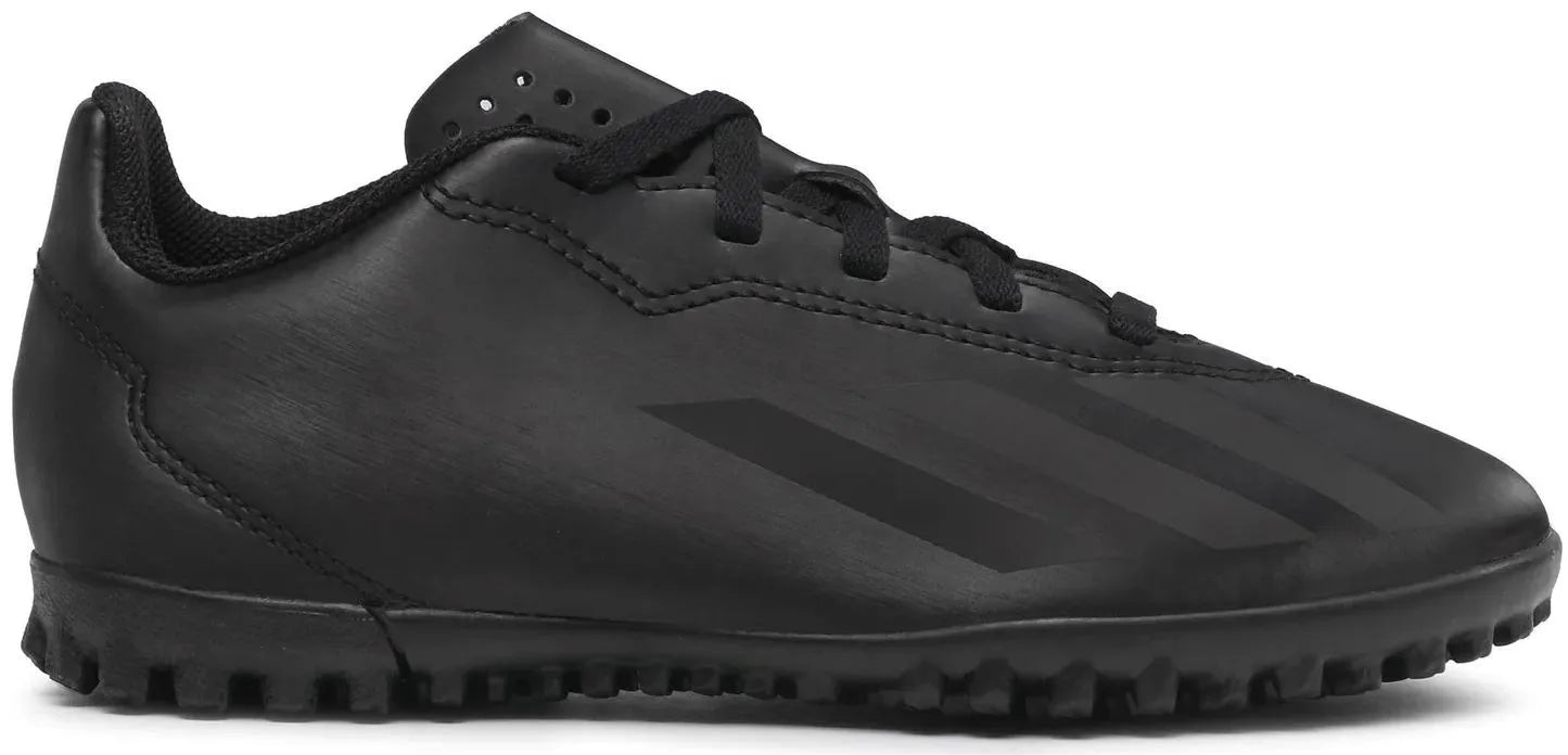 Adidas jr x crazyfast 4 tf turf black 37 1/3