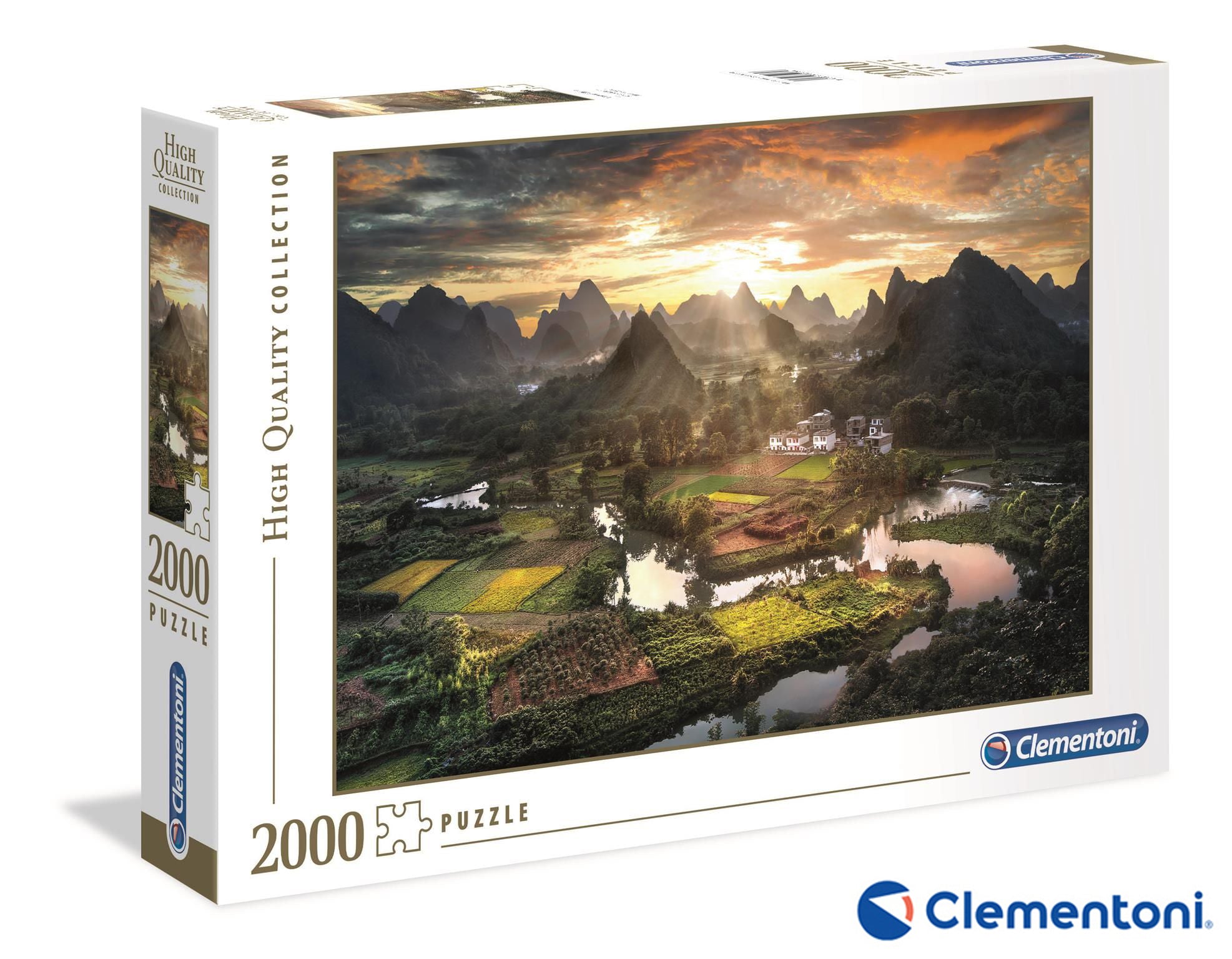 Clementoni Puzzle 2000 Veduta Della Cina