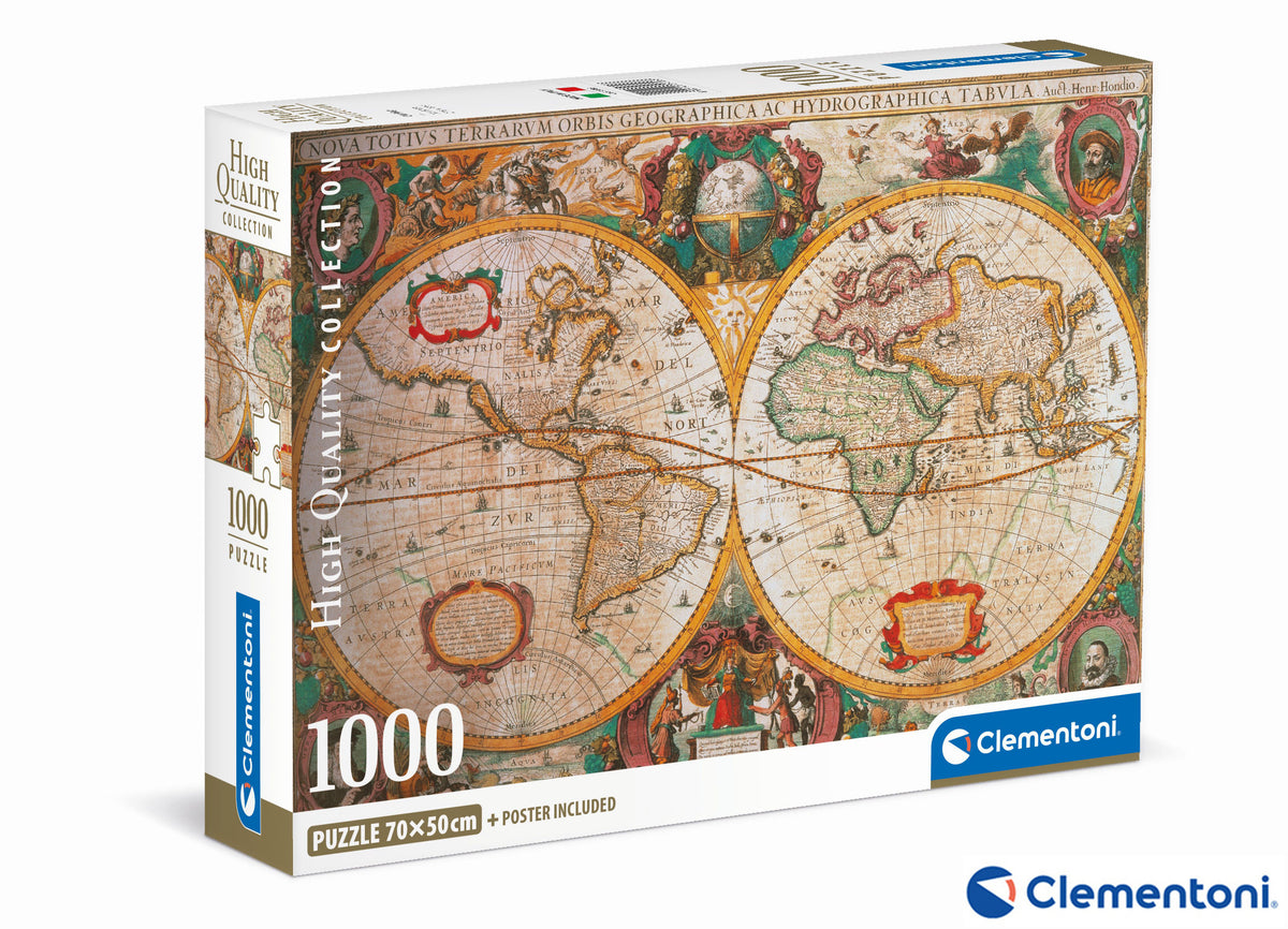 Clementoni Puzal 1000 Sean Léarscáileanna