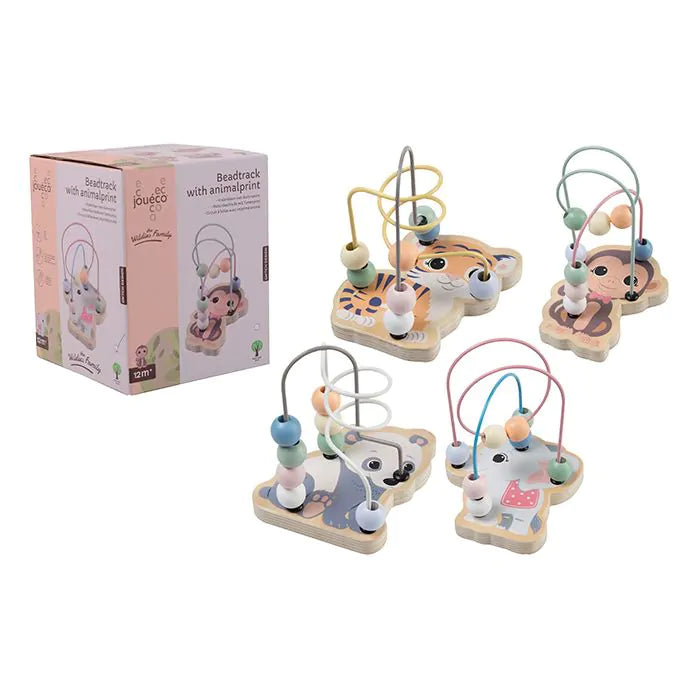 Joueco Wildies Family Bead Spiral Animals