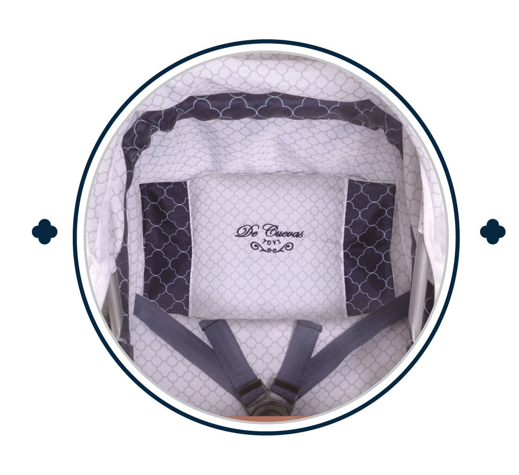 Decuevas 80537 Zusammenklappbarer Kinderwagen 70 cm