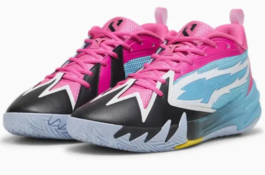 Indoor Shoes Puma Scoot Zeros Nl Sneaker Blue/black/purple Blue