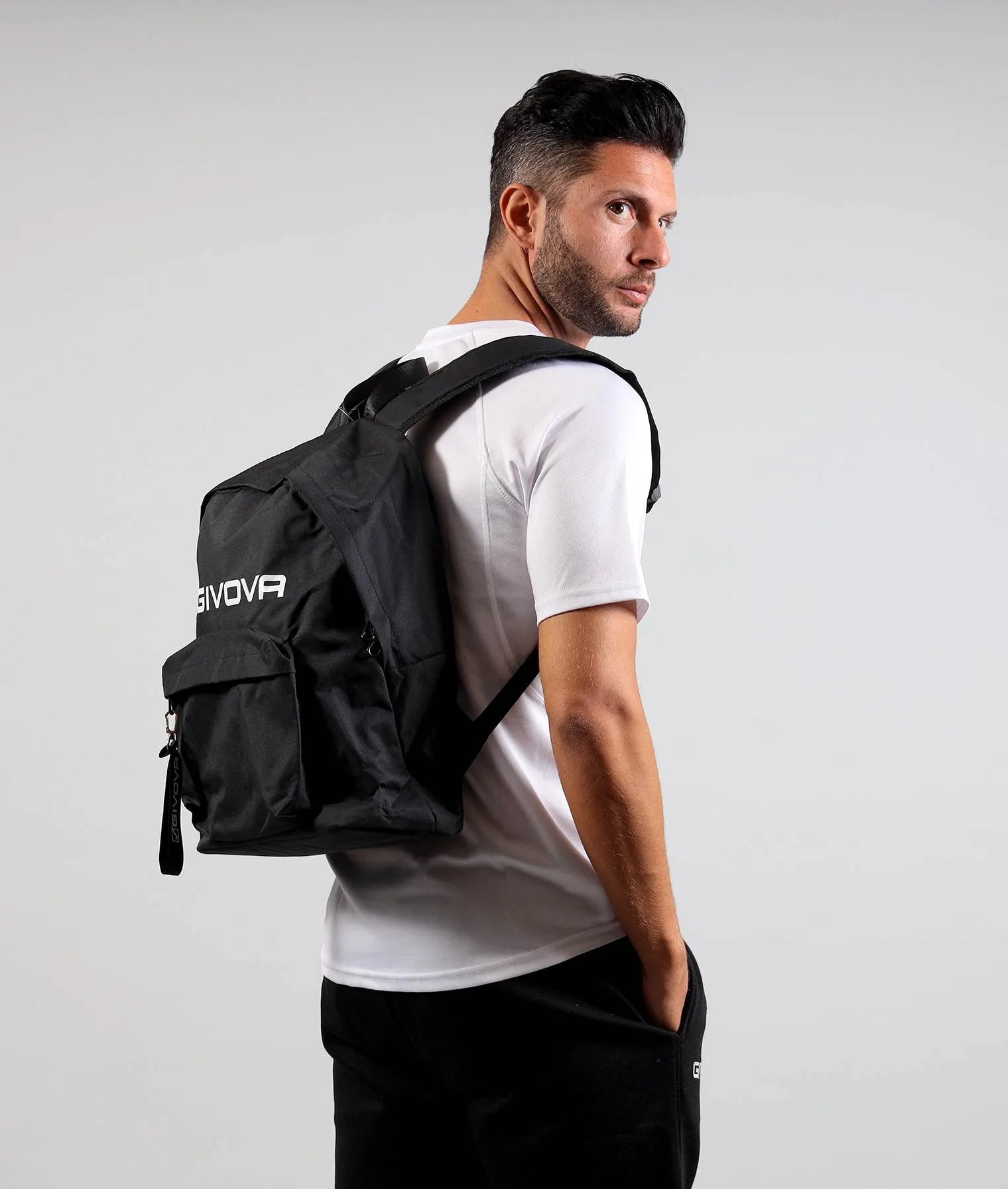 Športový batoh givova evolution black black