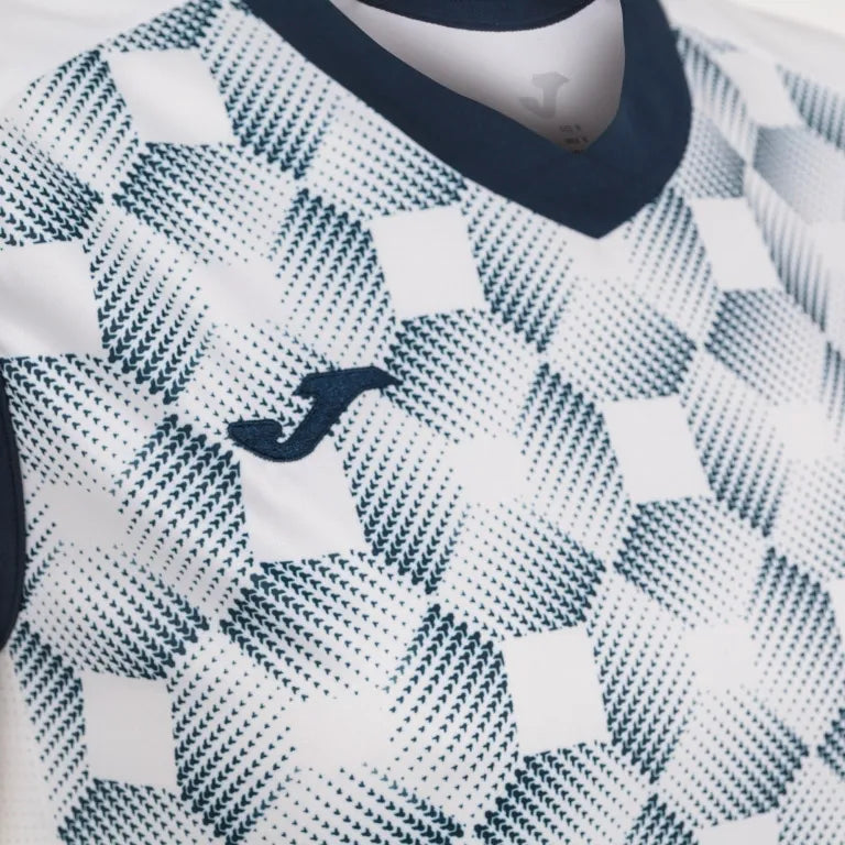 Camisa feminina joma supernova iii sem mangas branco marinho branco/azul l