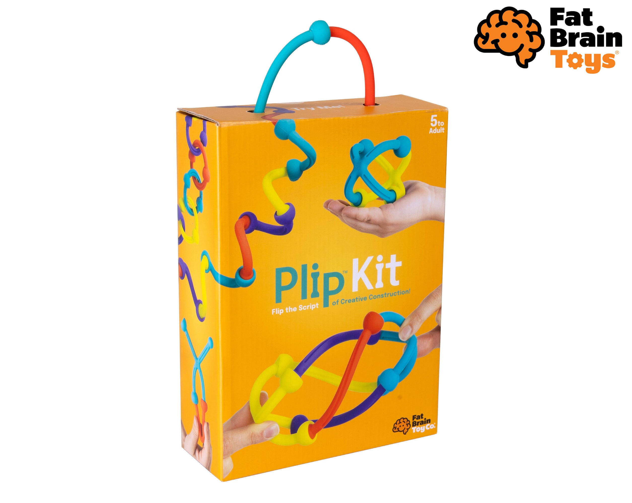 Fat Brain Plip Kit Silikone Connecting Shapes Sæt 45 Stk