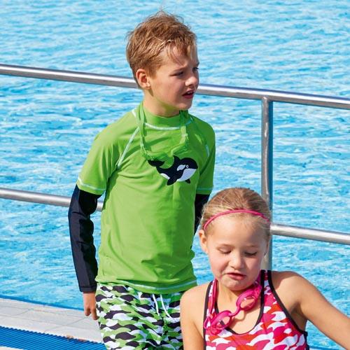 Beco -sealife Uv Shirt Green/black