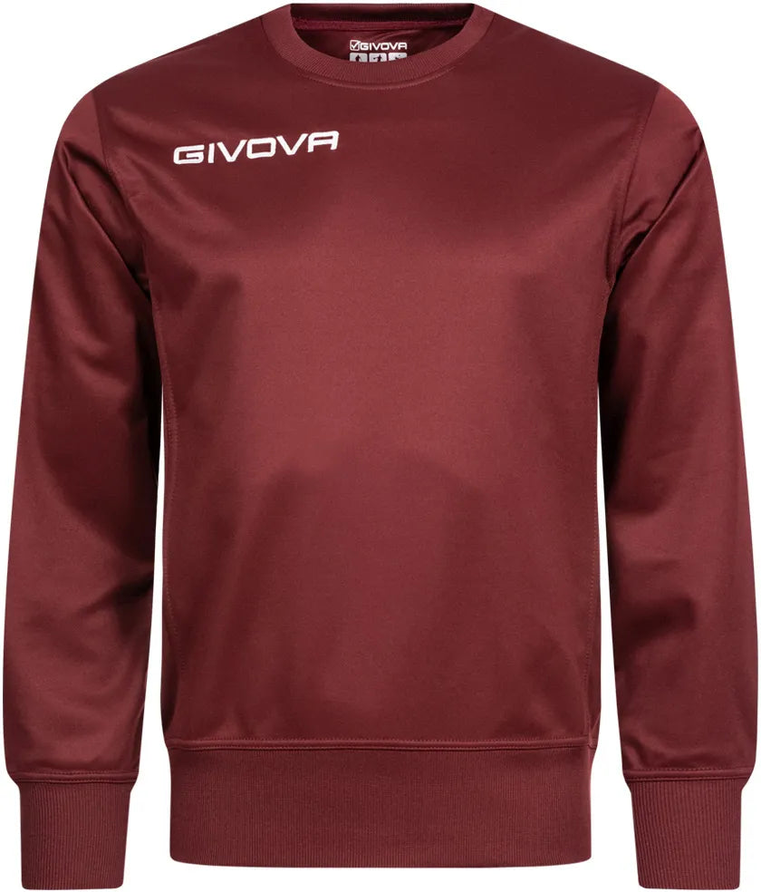 Sudadera Deportiva Givova Polarfleece One Burdeos 2xl