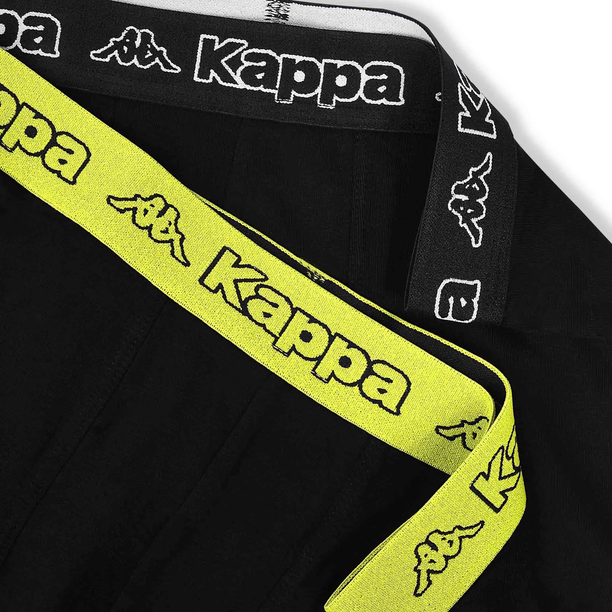 Boxershorts Kappa Boxershorts 2er-Pack Schwarz/Limeade Schwarz