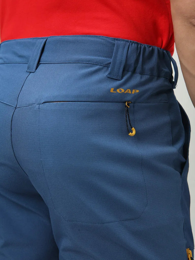 Pánske šortky loap uzram modré m