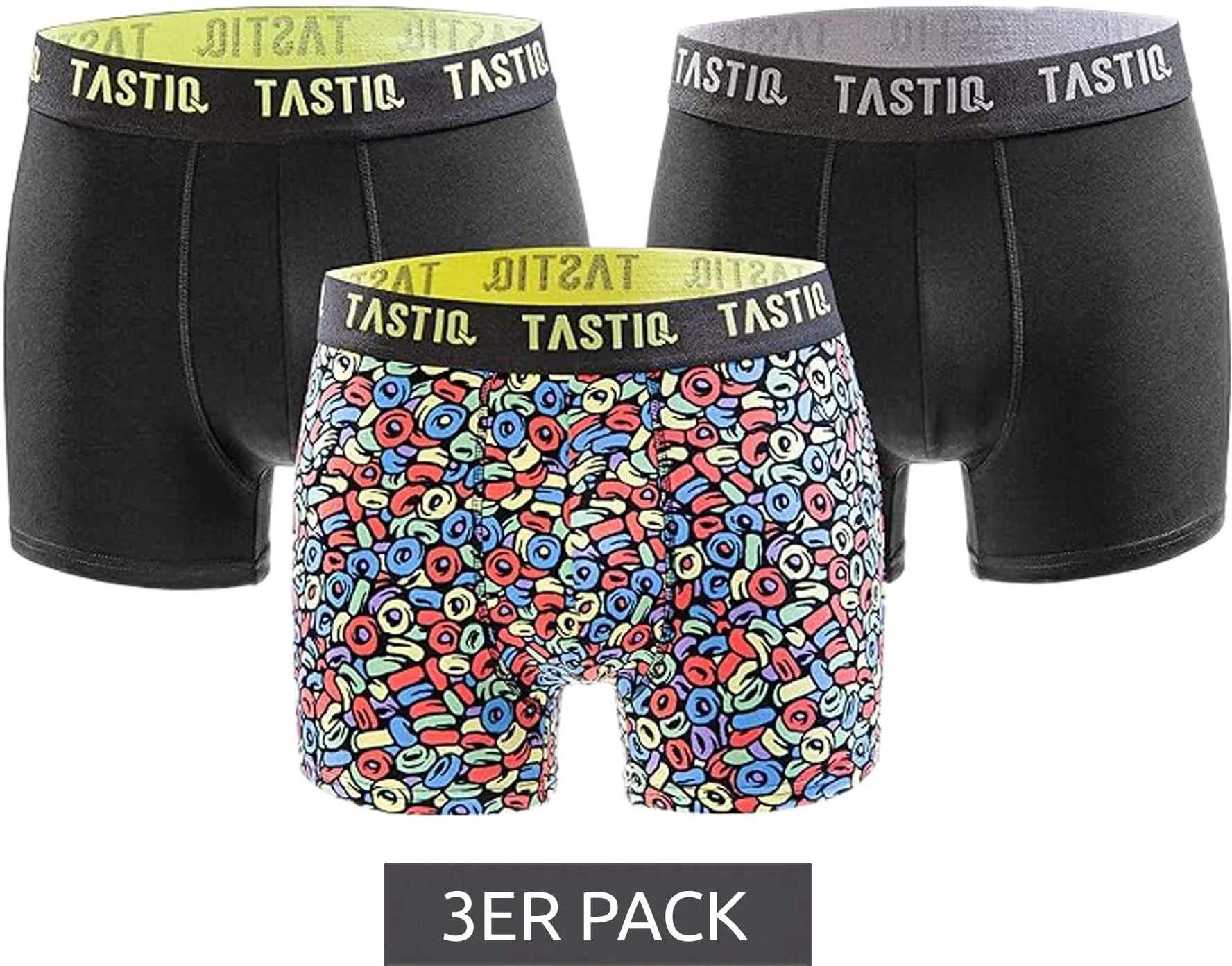 Боксерки Tastiq Kellogs 3-pack Giftbox Black 2xl