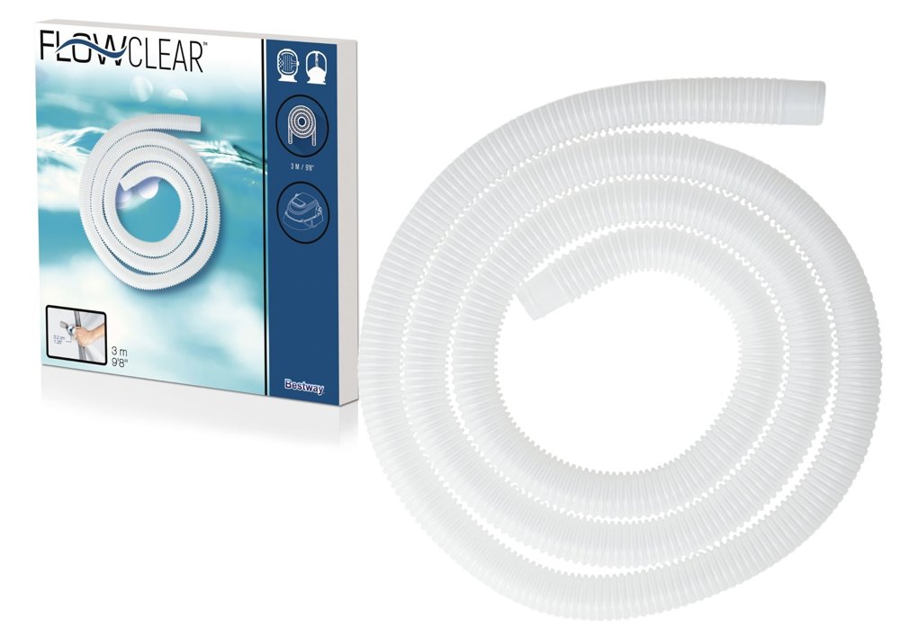 Slangerør til poolpumpe 32 Mm 3 M - Bestway 58369