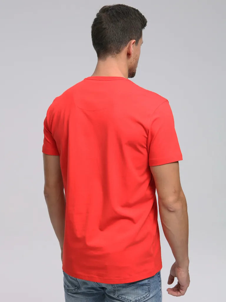 Lúb T-léine na bhFear Allyss Red 2xl