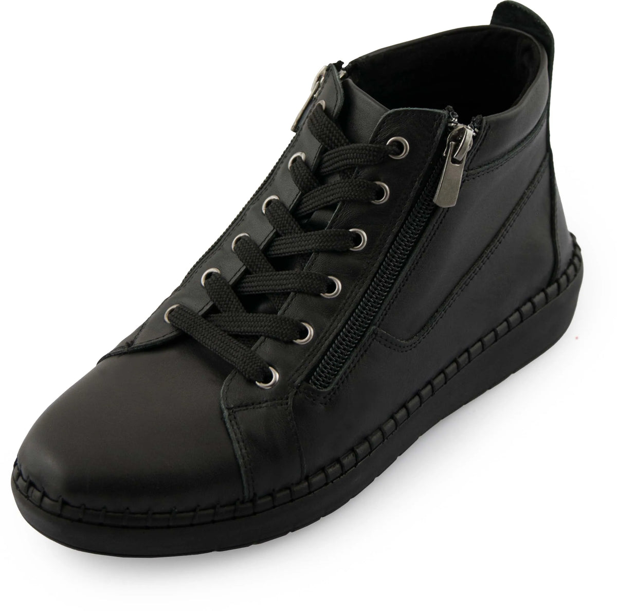 Women's Leather Shoes Nell 7026 Black