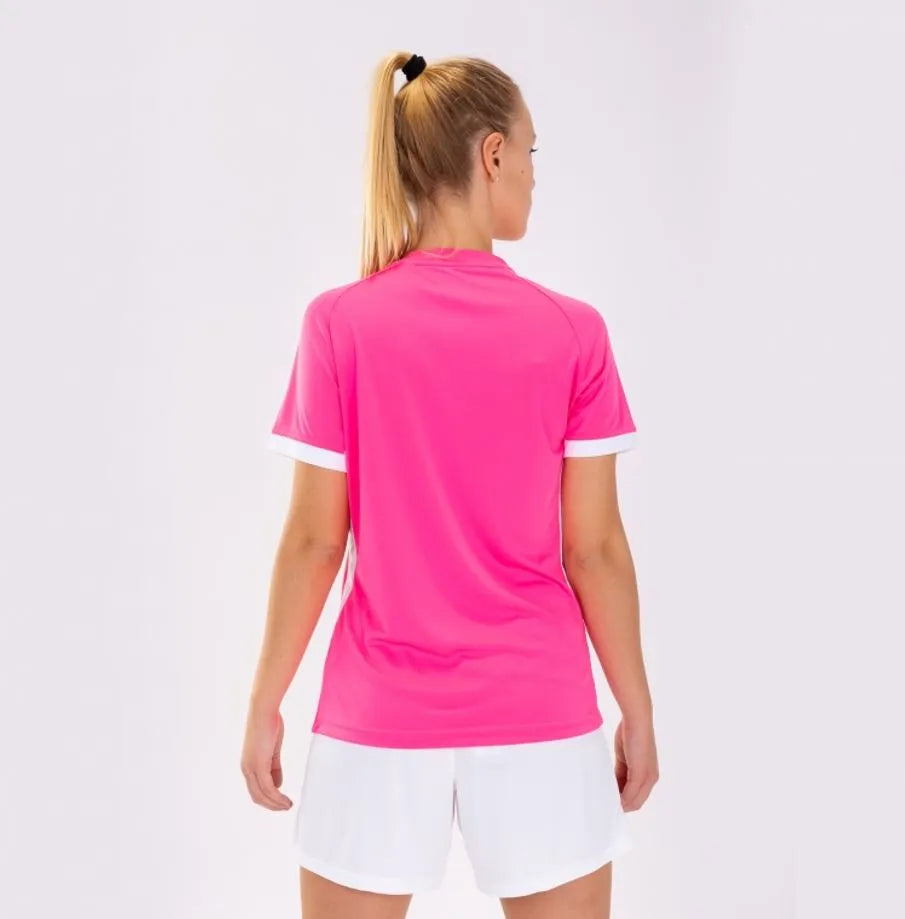 Camiseta joma supernova ii mujer rosa-blanco l