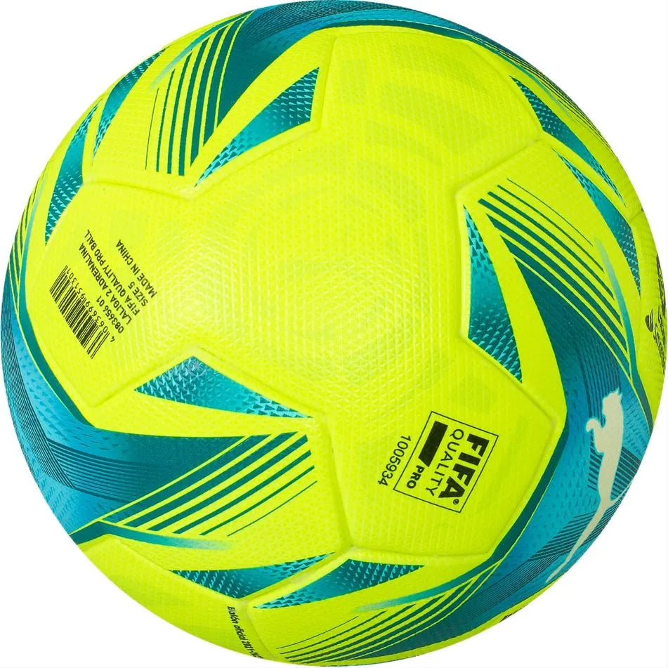Puma futbalová laliga 2 adrenalínová fifa kvalitná profi lopta žltá