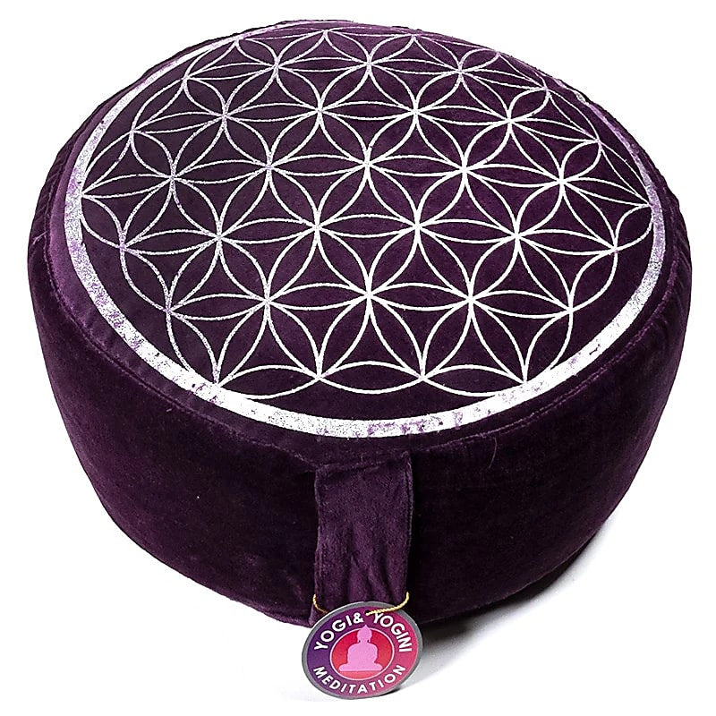 Machnamh Cushion Cuma Seanré Bláth Corcra na Beatha - ±2300 G