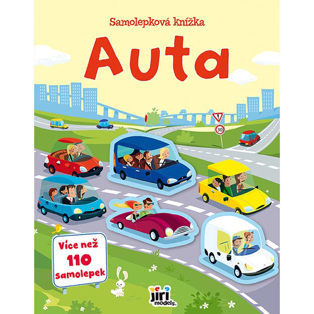 Nálepka Kniha Auta